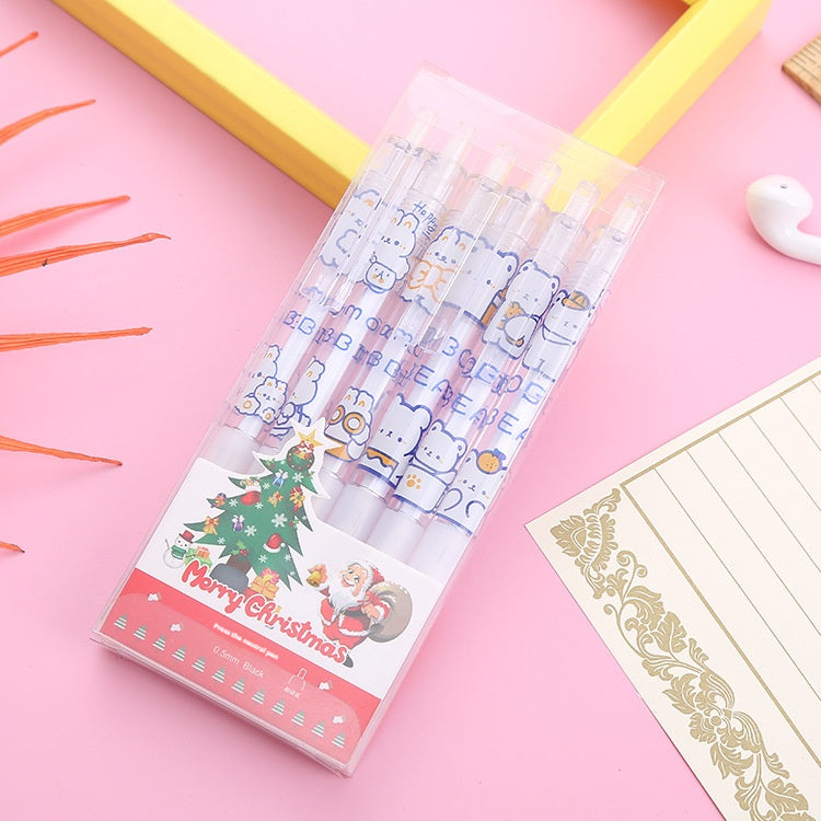 Boxed Cartoon Student Sountain Pen