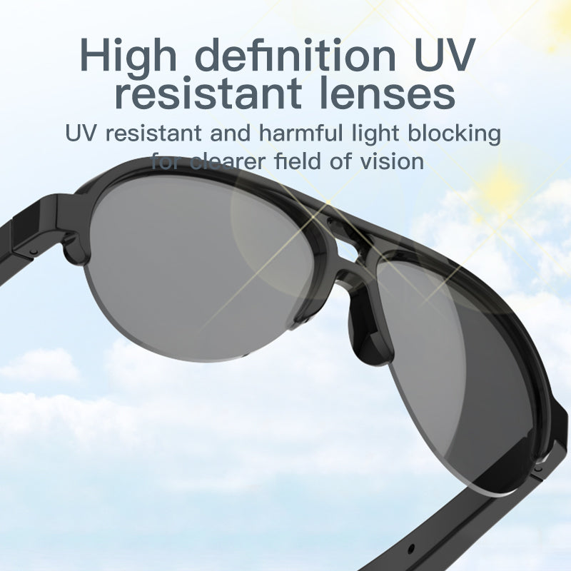 F08 Smart Glasses,Wireless Bluetooth Smart Sunglasses