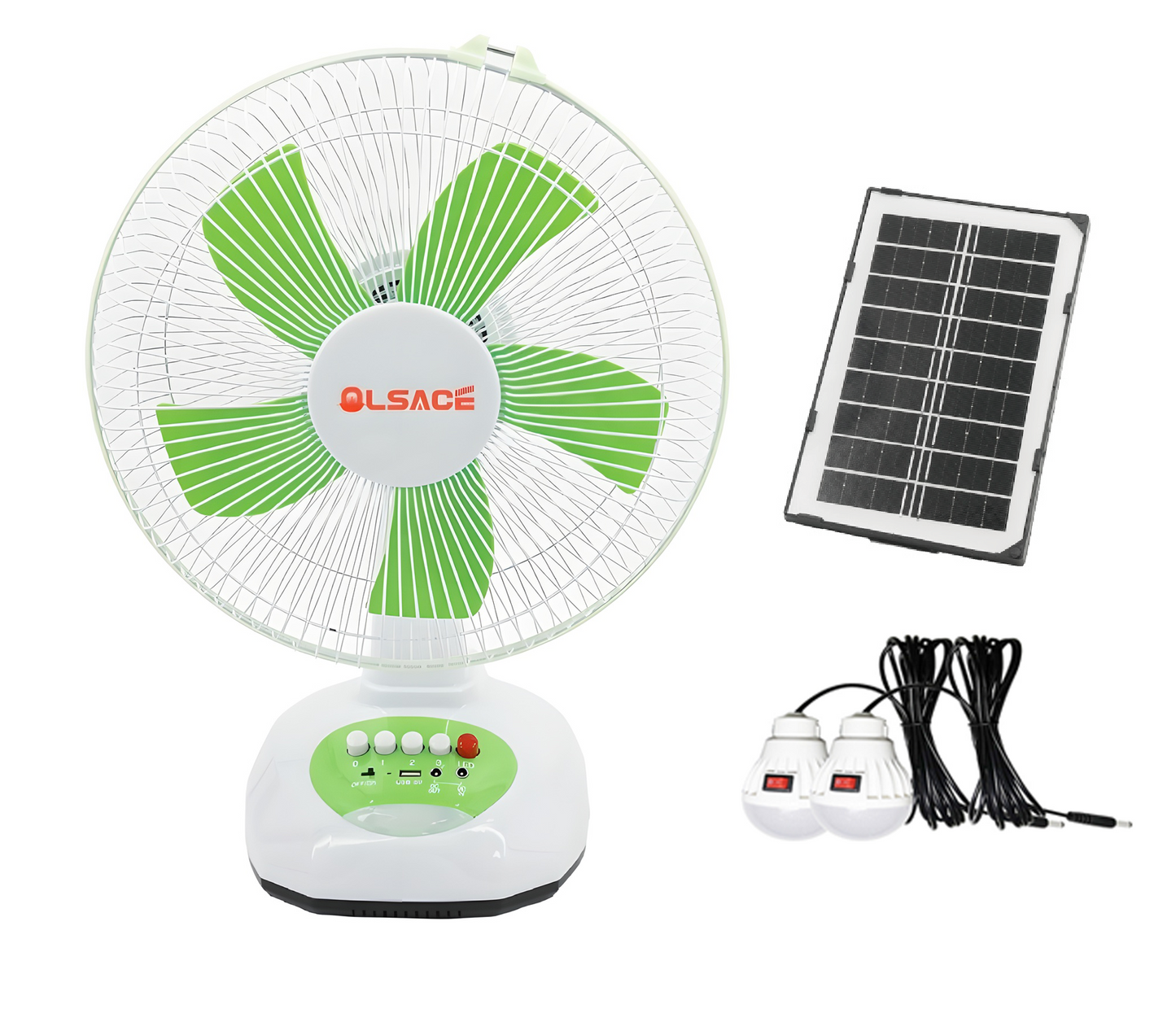 Ventilateur solaire multifonctionnel