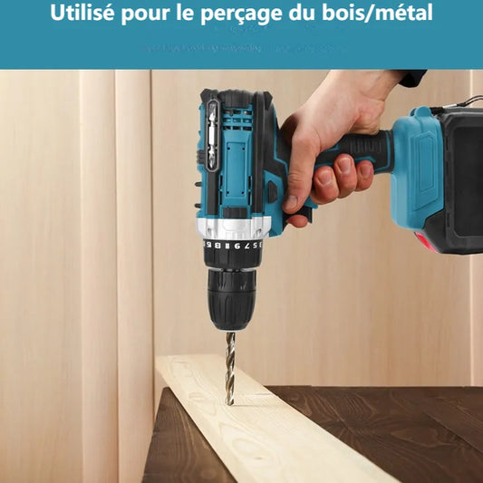 Kit de Perceuse Électrique Multifonction