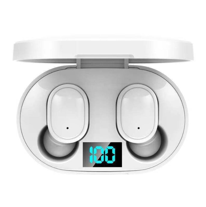 E6S Outdoor Sports Gaming Wireless Earbuds LED Display Headphone