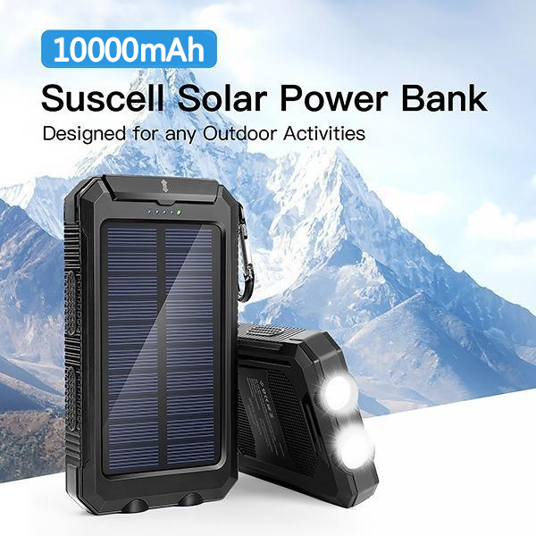 Outdoor Waterproof Solar Power Bank