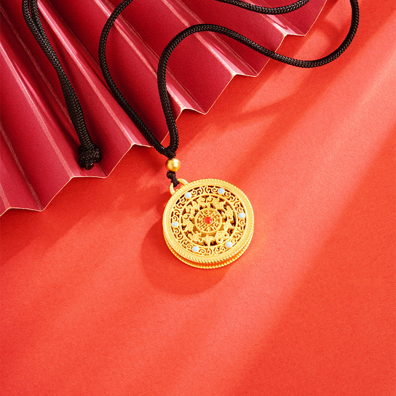 Five Blessings And Good Fortune Necklace