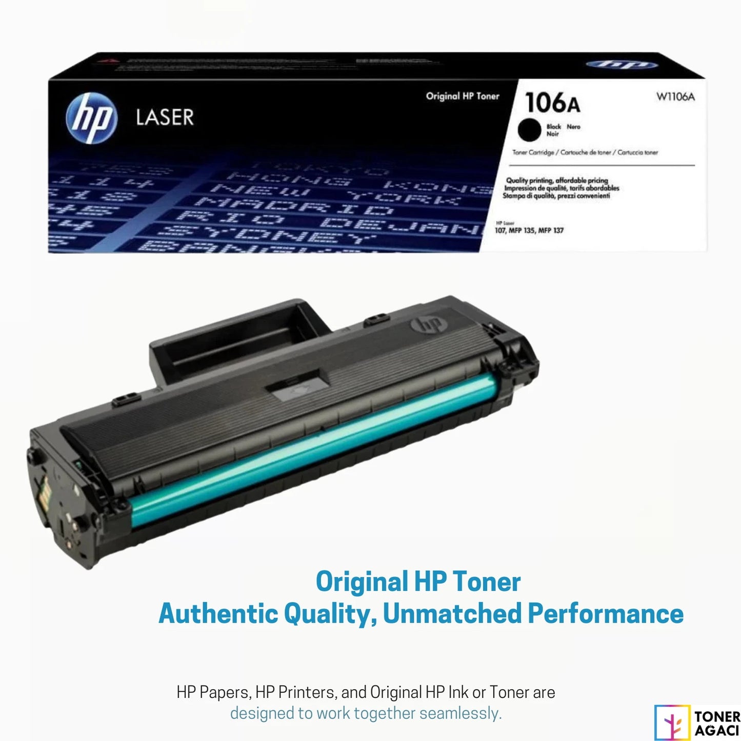 Toner HP 106A Original(W1106A)