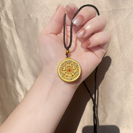 Five Blessings And Good Fortune Necklace