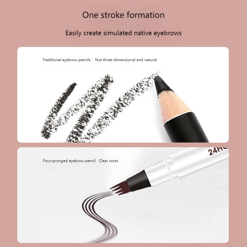 Eyebrow Tattooing Four-Pronged Eyebrow Pencil