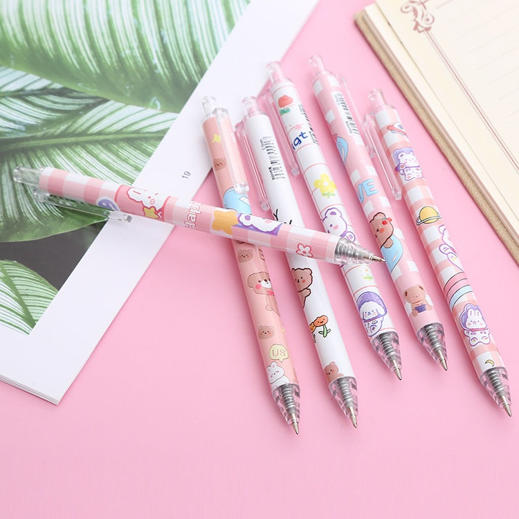 Boxed Cartoon Student Sountain Pen
