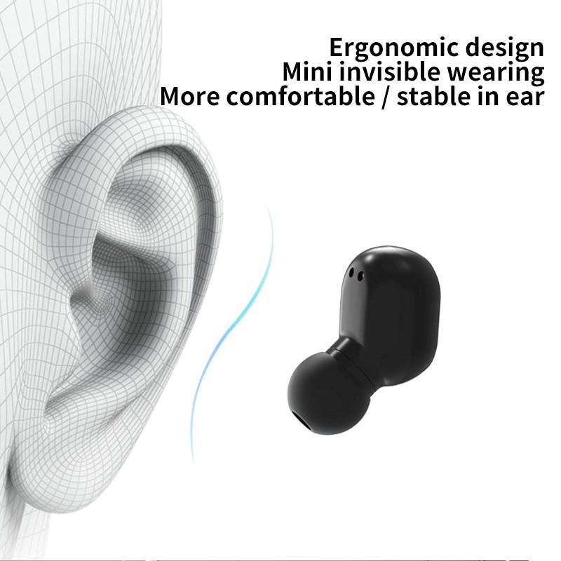 E7S Bluetooth 5.0 True Wireless Earbuds with Charging Case