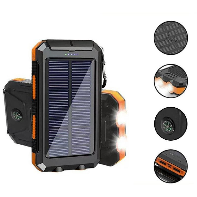 Outdoor Waterproof Solar Power Bank
