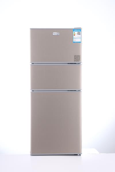 Three-Door Household Mini Refrigerator