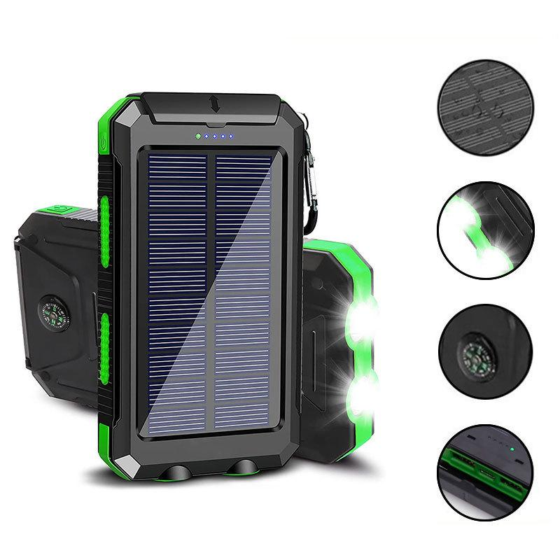 Outdoor Waterproof Solar Power Bank