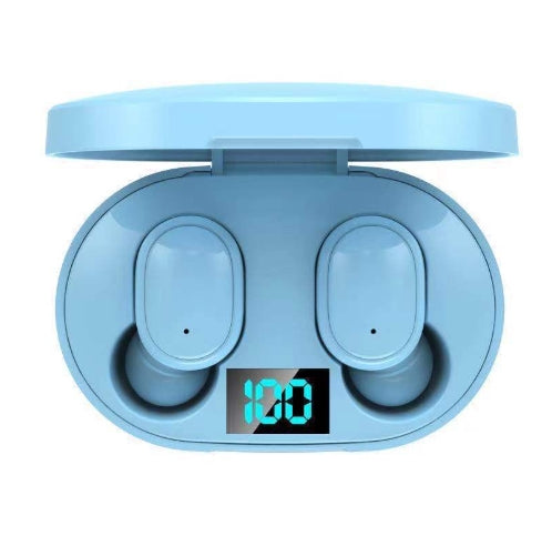 E6S Outdoor Sports Gaming Wireless Earbuds LED Display Headphone