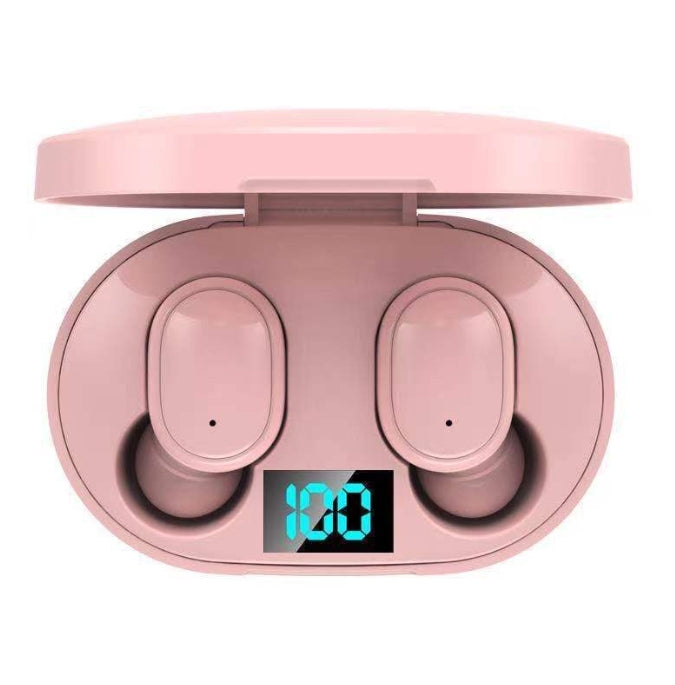 E6S Outdoor Sports Gaming Wireless Earbuds LED Display Headphone