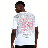 DX02 - T-shirt à impression double face, 20% teneur en coton