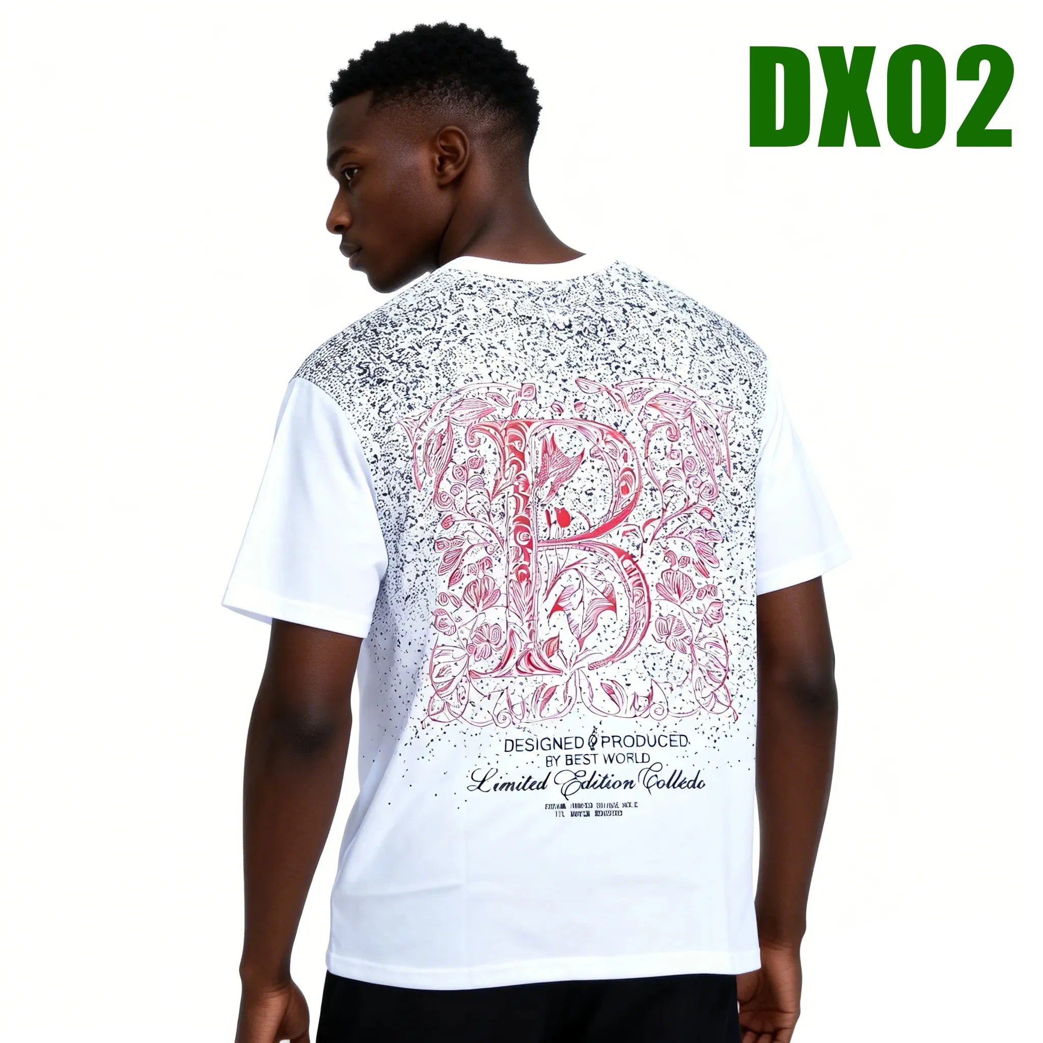 T-shirt 20% coton, imprimé des deux faces