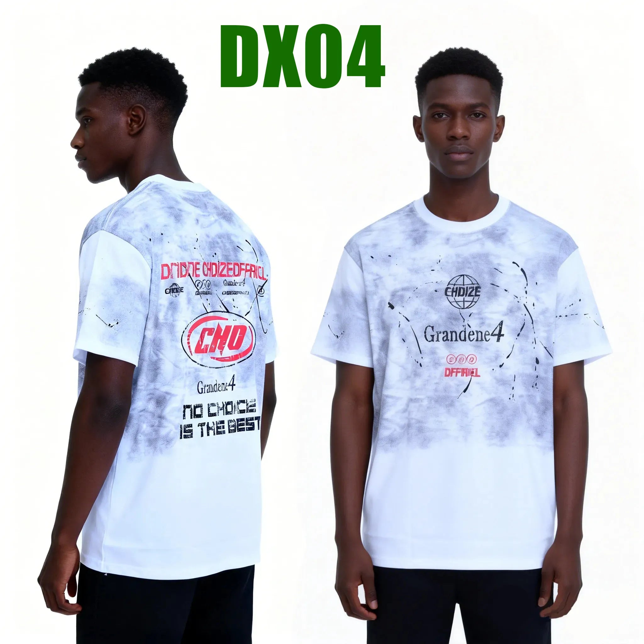 T-shirt 20% coton, imprimé des deux faces