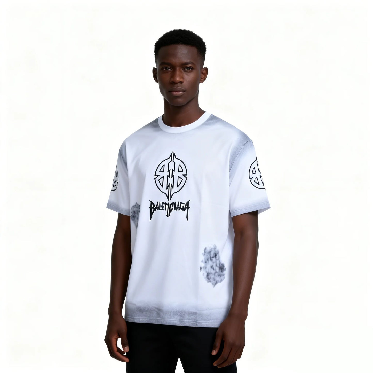 DX05 - T-shirt à impression double face, 20% teneur en coton