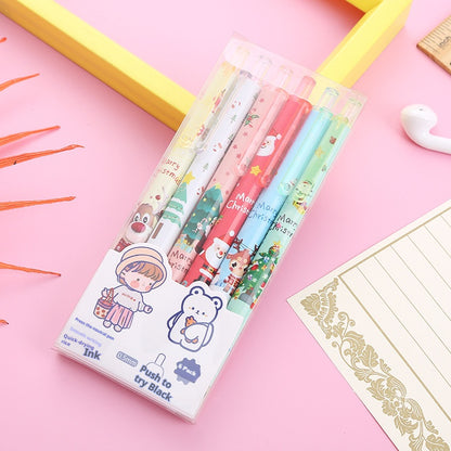Boxed Cartoon Student Sountain Pen