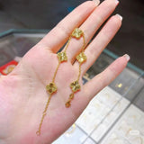 Five-Leaf Clover Bracelet
