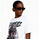 DX11 - T-shirt en coton pur à impression double face