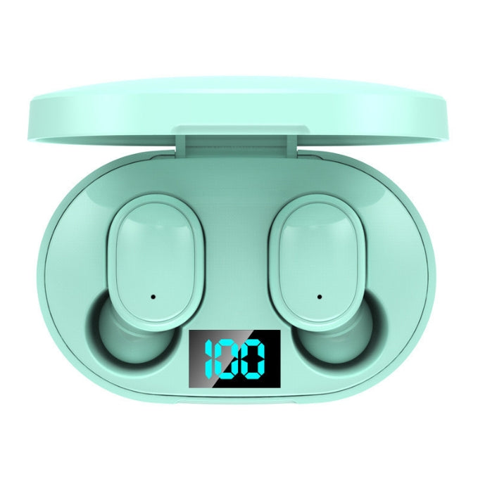 E6S Outdoor Sports Gaming Wireless Earbuds LED Display Headphone