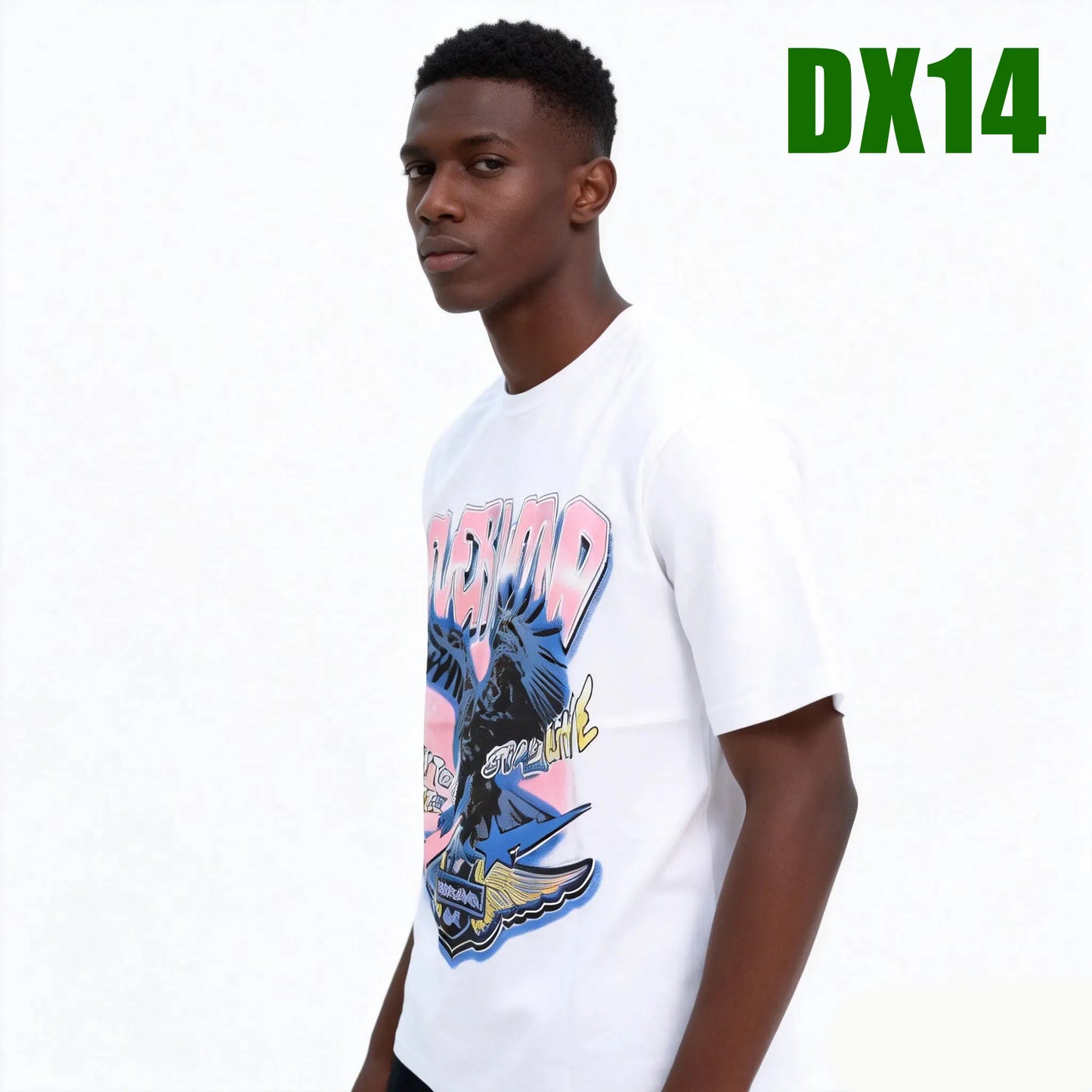 T-shirt 100% coton, imprimé des deux faces