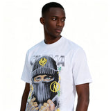 DX15 - T-shirt en coton pur à impression double face