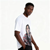 DX16 - T-shirt en coton pur à impression double face