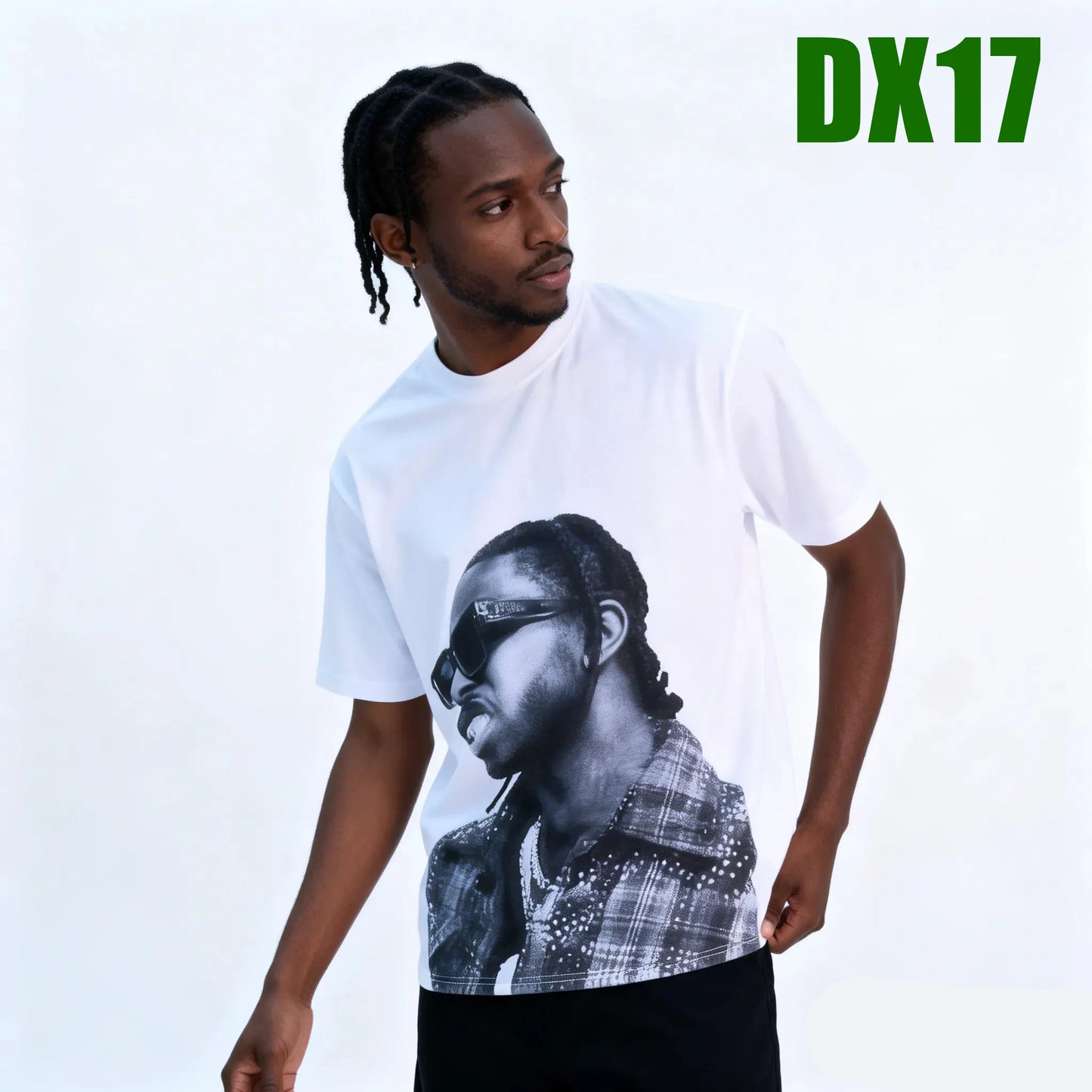 T-shirt 100% coton, imprimé des deux faces
