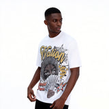 DX18 - T-shirt en coton pur à impression double face