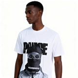 DX19 - T-shirt en coton pur à impression double face