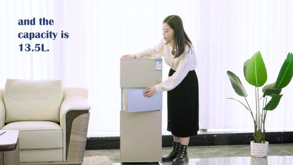 Three-Door Household Mini Refrigerator