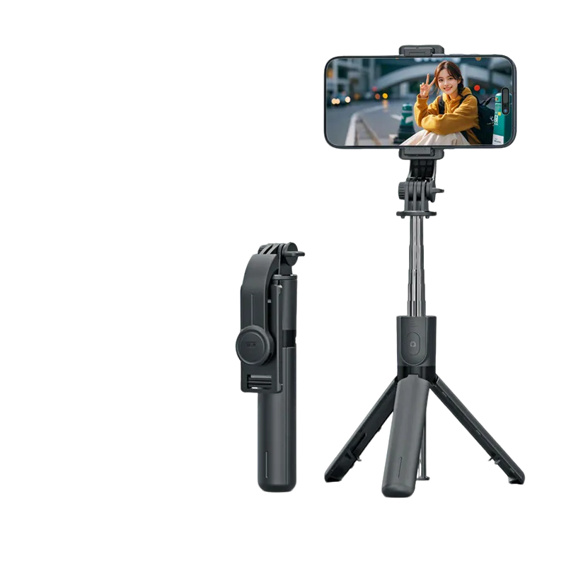 F01 Detachable Wireless Remote Tripod Selfie Stick（Exclusif par WhatsApp）