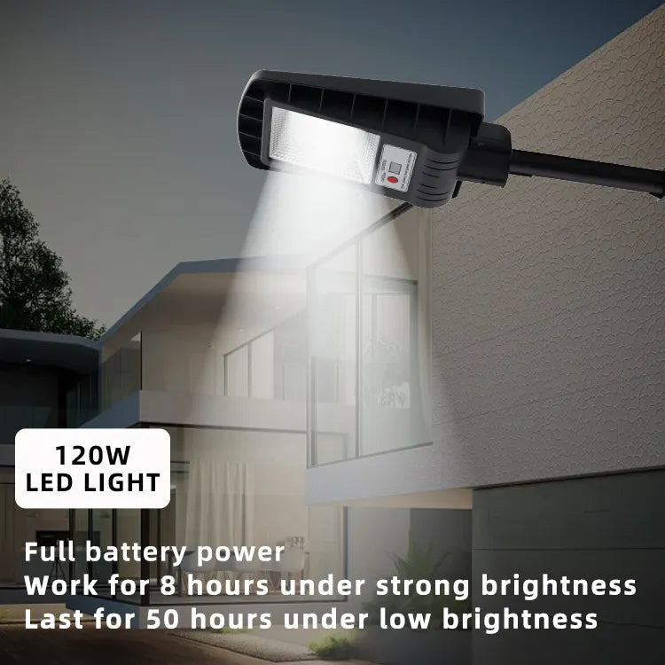 Lanterne solaire extérieure à détection de mouvement humain