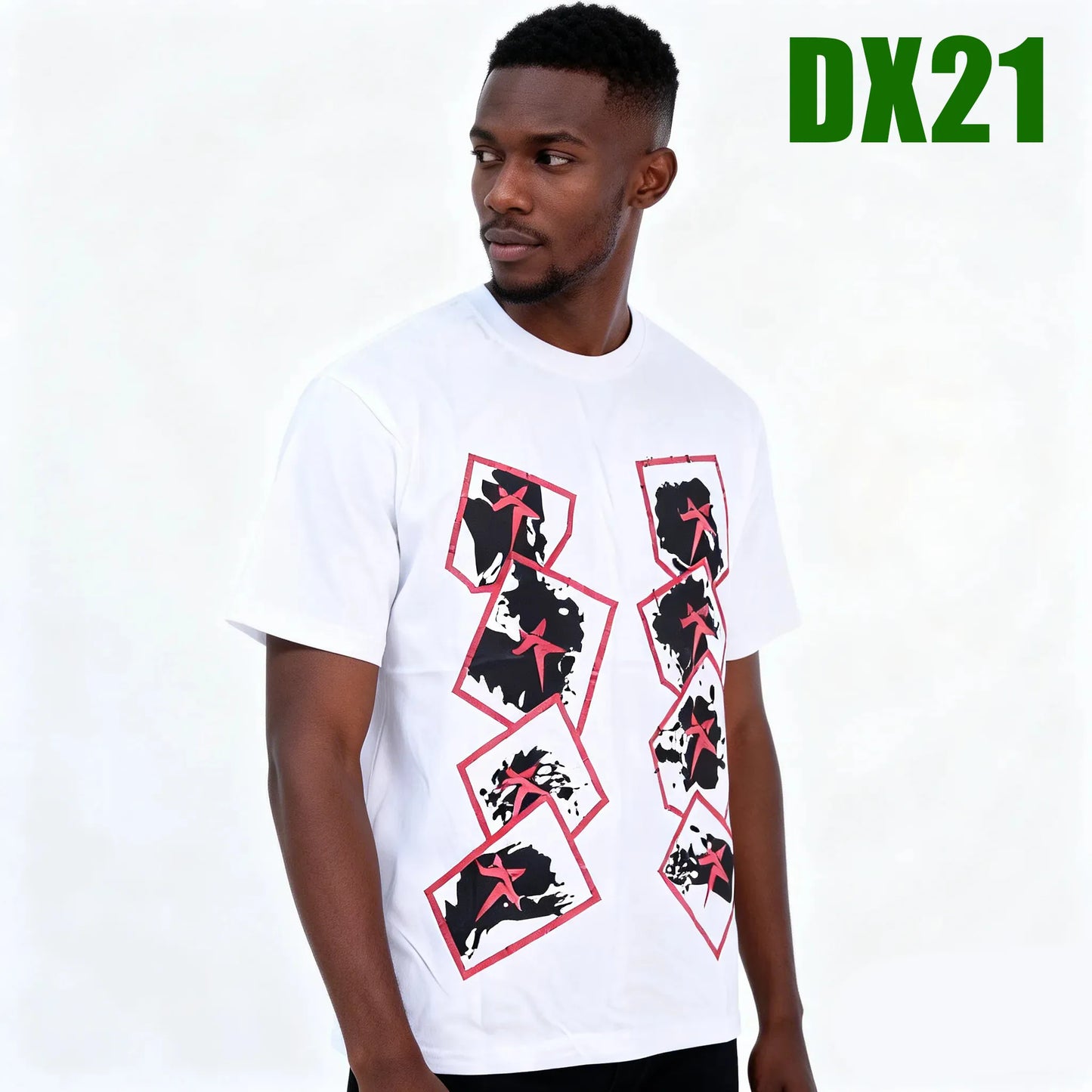 T-shirt 100% coton, imprimé des deux faces