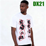 T-shirt 100% coton, imprimé des deux faces