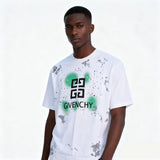 DX23 - T-shirt en coton pur à impression double face