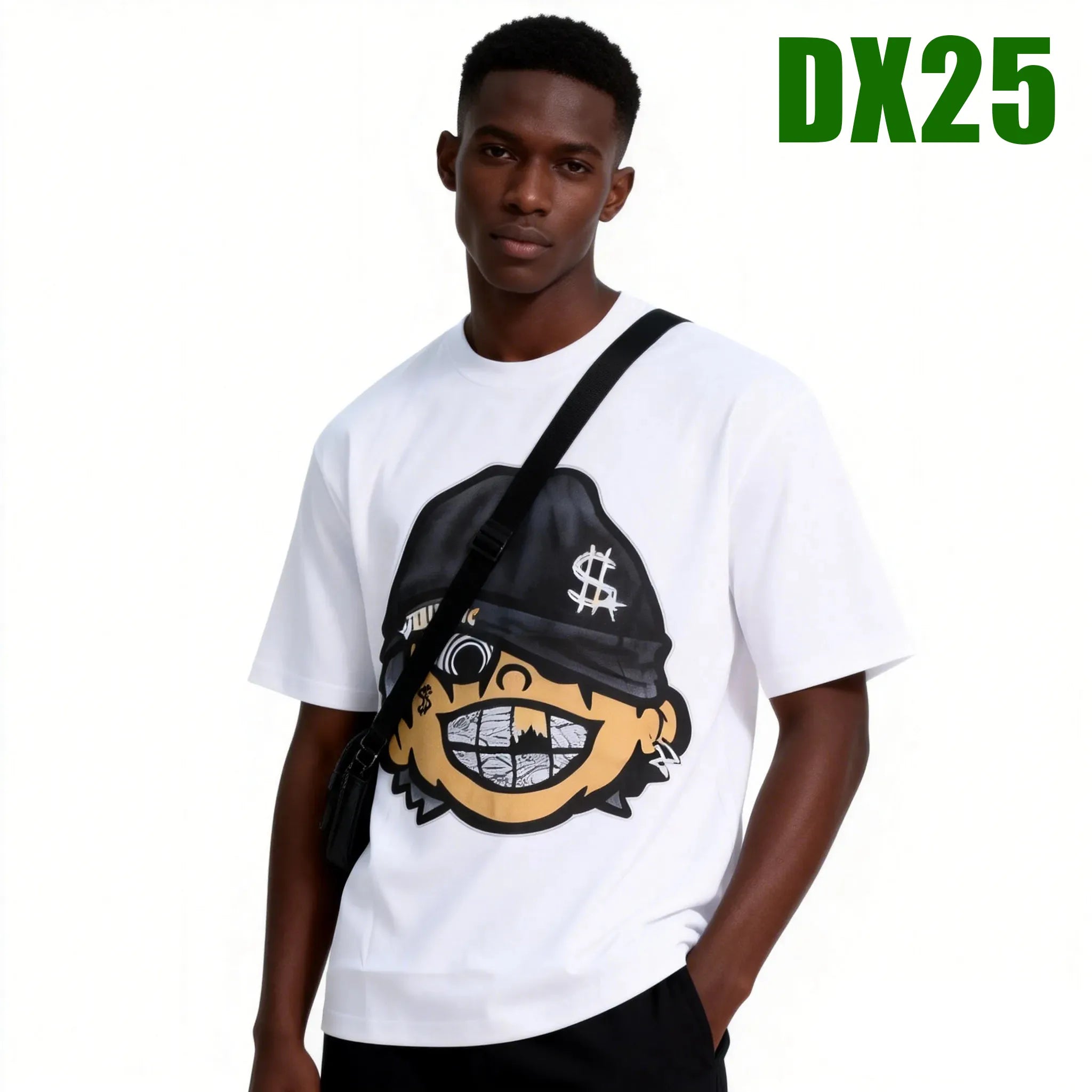 T-shirt 100% coton, imprimé des deux faces