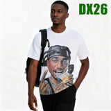 T-shirt 100% coton, imprimé des deux faces