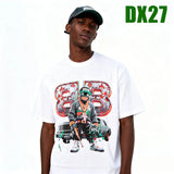 T-shirt 100% coton, imprimé des deux faces