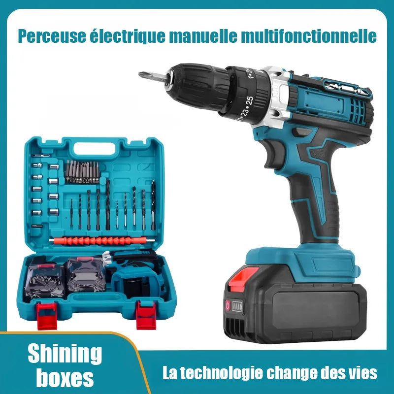 Kit de Perceuse Électrique Multifonction