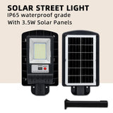 Lanterne solaire extérieure à détection de mouvement humain