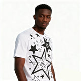 DX35 - T-shirt en coton pur à impression double face