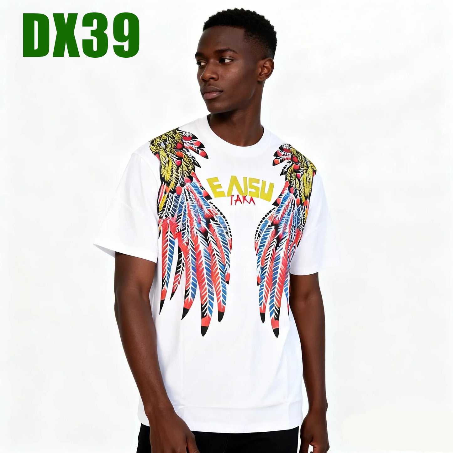 T-shirt 100% coton, imprimé des deux faces