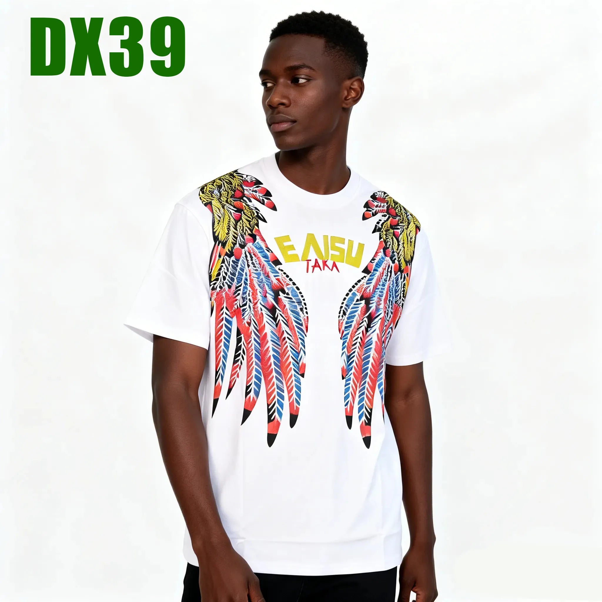 T-shirt 100% coton, imprimé des deux faces
