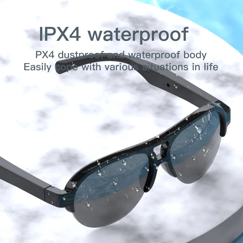 F08 Smart Glasses,Wireless Bluetooth Smart Sunglasses