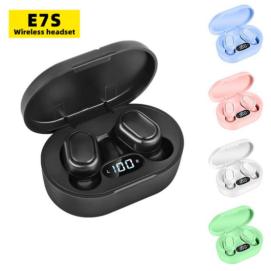 E7S Bluetooth 5.0 True Wireless Earbuds with Charging Case