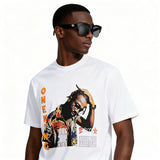 DX41 - T-shirt en coton pur à impression double face