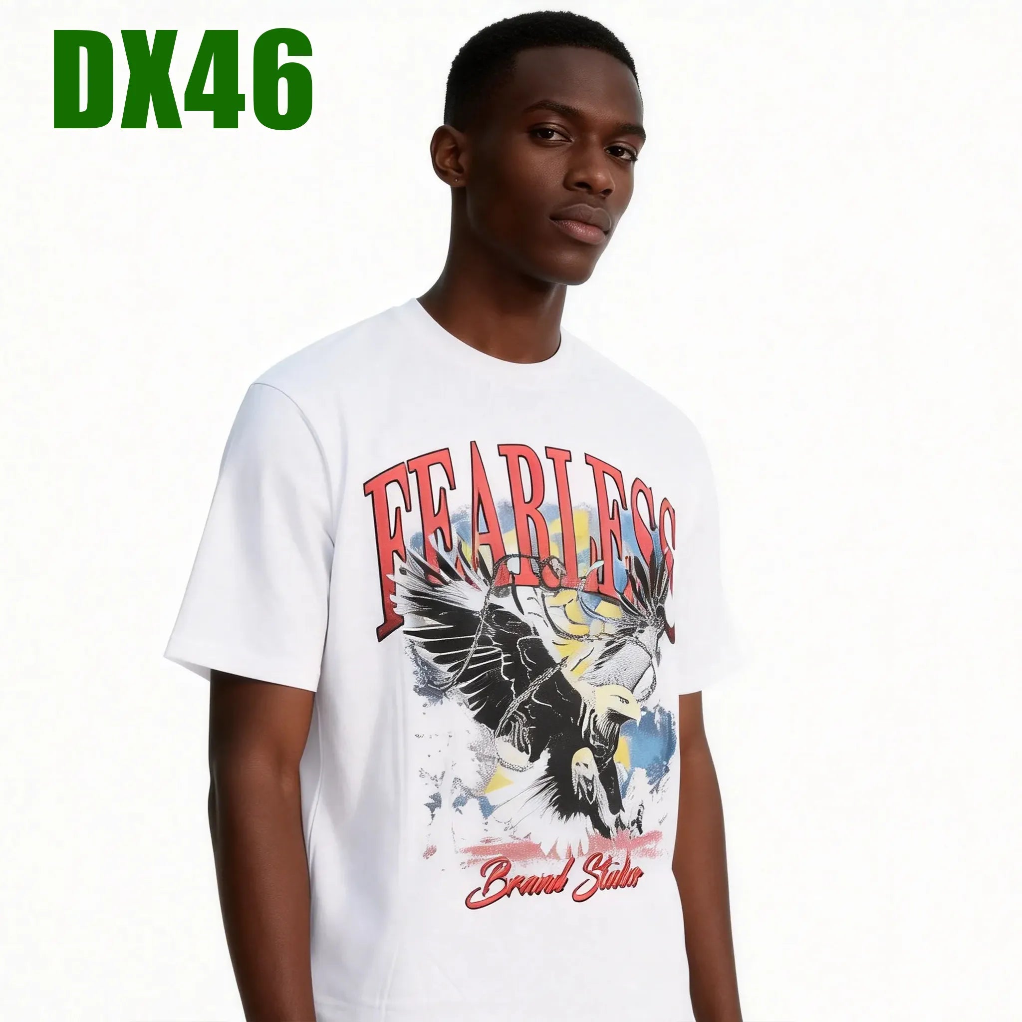 T-shirt 100% coton, imprimé des deux faces