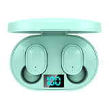 E6S Outdoor Sports Gaming Wireless Earbuds LED Display Headphone 